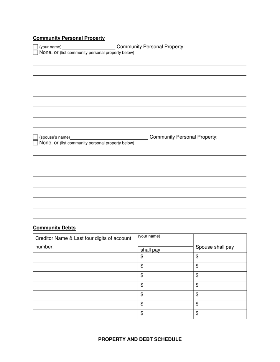 Form CAO FL3-4 Family Case Response and Counterclaim (No Children) - Idaho, Page 7