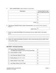 Form CAO GC9-2 Conservator's Accounting - Idaho, Page 11