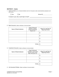 Form CAO GC9-2 Conservator's Accounting - Idaho, Page 7