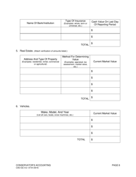 Form CAO GC9-2 Conservator's Accounting - Idaho, Page 8