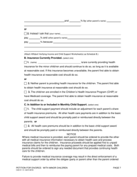Form CAO D1-5 Petition for Divorce: With Minor Children - Idaho, Page 7