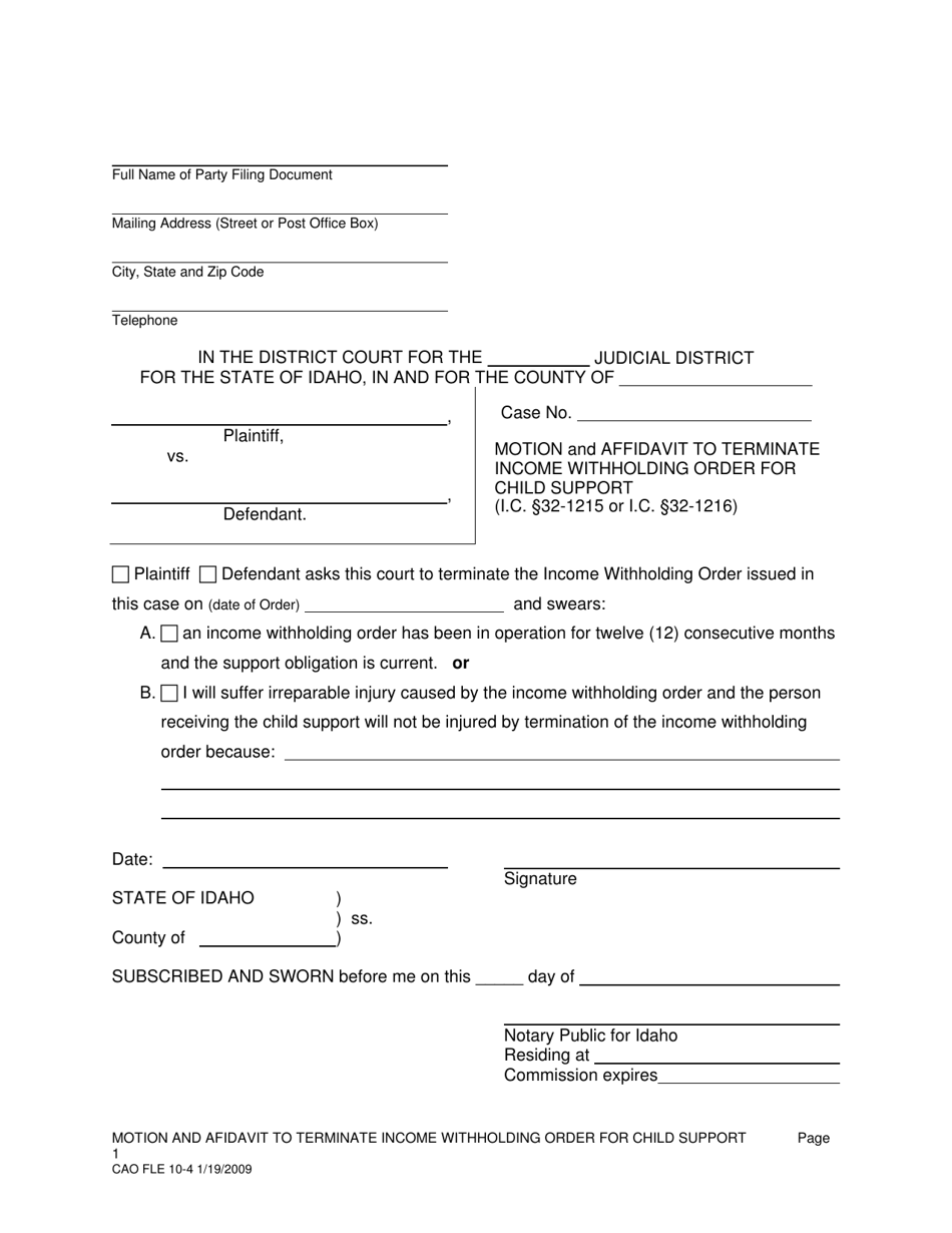 form-cao-fle10-4-download-printable-pdf-or-fill-online-motion-and