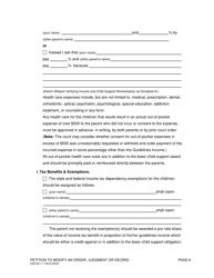Form CAO M1-1 &quot;Petition to Modify an Order, Judgment or Decree&quot; - Idaho, Page 8