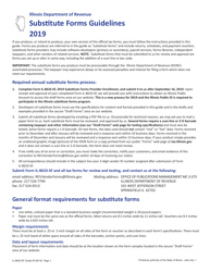 Document preview: Form IL-8633-SF Substitute Forms Provider Annual Enrollment - Illinois