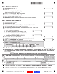 Form IL-990-T Exempt Organization Income and Replacement Tax Return - Illinois, Page 2