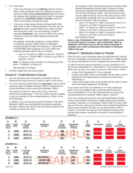 Instructions for Schedule 1299-D Income Tax Credits (For Corporations and Fiduciaries) - Illinois, Page 4