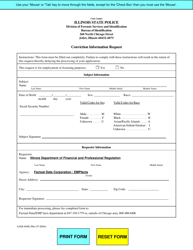 Document preview: Form IL505-0448 Conviction Information Request - Illinois