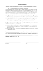 Form IOCI20-165 Board Membership Form - Illinois, Page 4