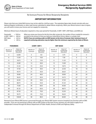 Form IOCI20-199 Reciprocity Application - Illinois, Page 4