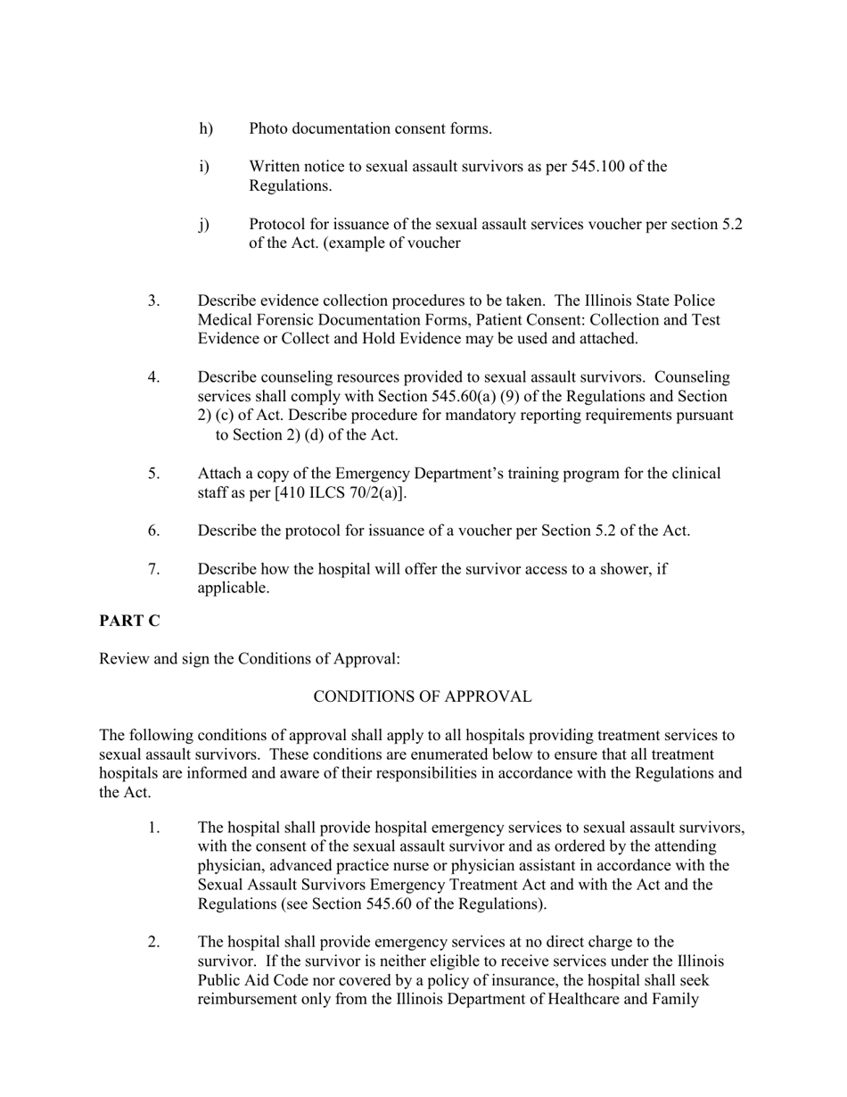 Sexual Assault Treatment Plan - Illinois, Page 3