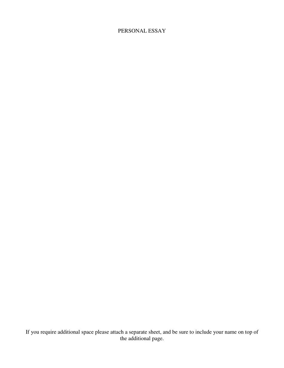 Form CFS438 Scholarship Program Application - Illinois, Page 5