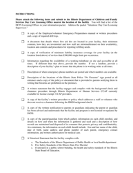 Form CFS672-6 License Exemption for School-Aged Child Care Programs Seeking Child Care Assistance Program (Ccap) Approval - Illinois, Page 2