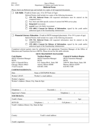 Form CFS912 Referral Form - Illinois
