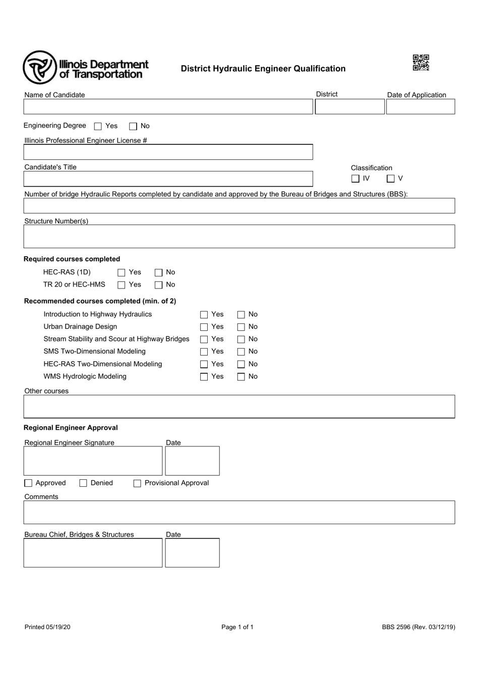 Form BBS2596 Download Fillable PDF or Fill Online District Hydraulic
