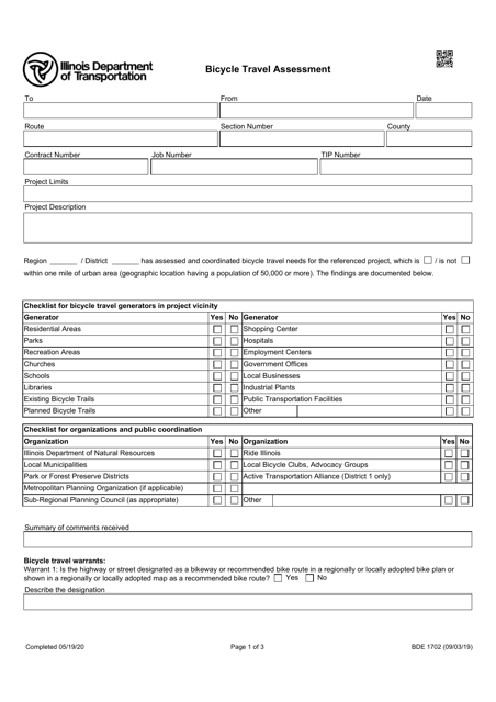 Form BDE1702  Printable Pdf