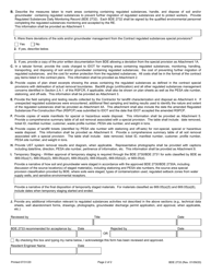 Form BDE2733 Regulated Substances Final Construction Report (Rsfcr) - Illinois, Page 2