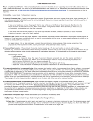 Form LA9002 Application for Outdoor Advertising Permit Business Area Sign - Interstate Highway - Illinois, Page 4