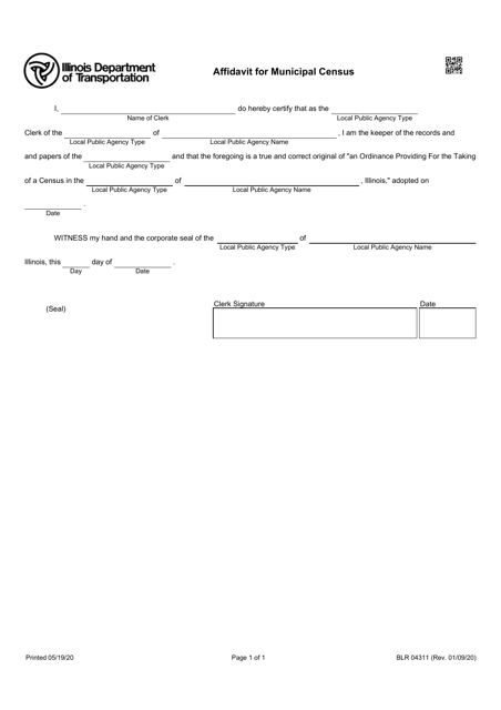 Form BLR04311  Printable Pdf