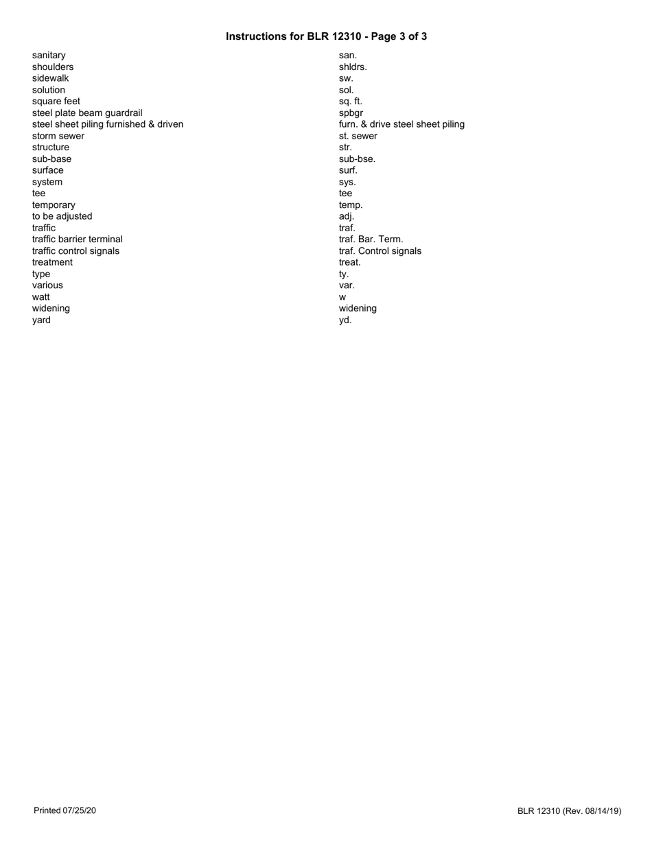 Form BLR12310 Contractors Bulletin Request for Advertisement - Illinois, Page 4