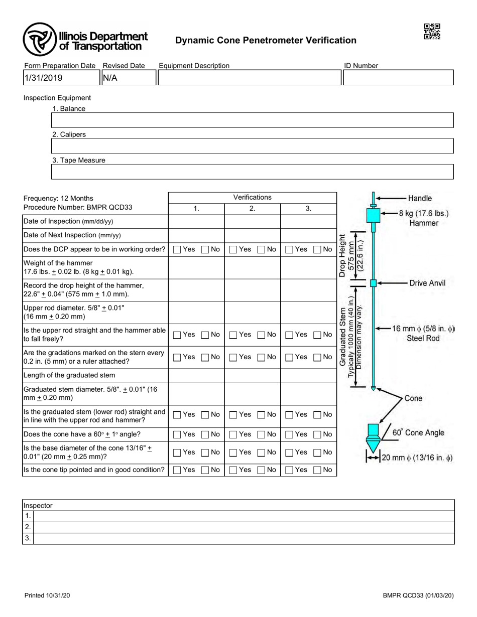 Form BMPR QCD33 - Fill Out, Sign Online and Download Fillable PDF ...