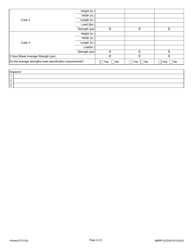 Form BMPR QCD39 Verification of Gypsum Capping Material - Illinois, Page 2