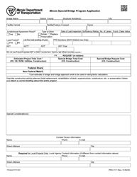 Document preview: Form PRO2171 Illinois Special Bridge Program Application - Illinois