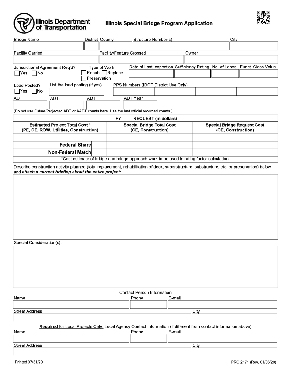 Form PRO2171 - Fill Out, Sign Online and Download Printable PDF ...