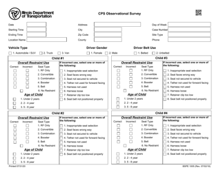 Document preview: Form BSPE1005 Cps Observational Survey - Illinois