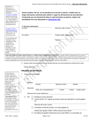 Formulario AR-A1403.3 Respuesta a La Demanda/Peticion - Illinois (Spanish), Page 2