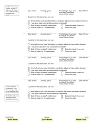 Form EXJ-AR3206.1 Additional Juvenile Records - Illinois, Page 2
