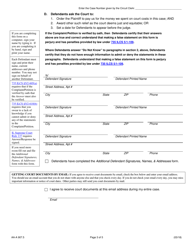 Form AA-A907.5 Mortgage Foreclosure Appearance &amp; Answer - Illinois, Page 3