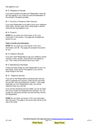 Instructions for Form OP-E404.2 Emergency Order of Protection - Illinois, Page 4