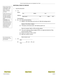 Form NAA-APS2804.2 Additional Proof of Service - Illinois