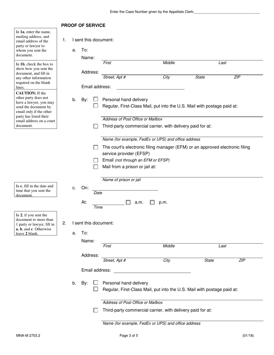 Form MNA-M2703.2 Appellate Motion - Illinois, Page 3
