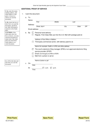 Document preview: Form ISC-AP3904.1 Motion Additional Proof of Service - Illinois