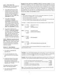 State Form 46002 Schedule IT-2210 Underpayment of Estimated Tax by Individuals - Indiana, Page 3