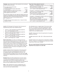 State Form 48437 Schedule IT-2210A Annualized Income Schedule for the Underpayment of Estimated Tax by Individuals - Indiana, Page 5