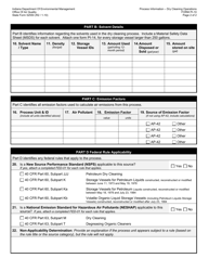Form PI-10 (State Form 52550) Dry Cleaning Operations - Indiana, Page 2