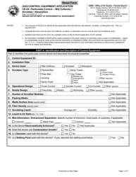 Form CE-05 (State Form 52622) &quot;Particulates - Wet Collector / Scrubber / Absorber&quot; - Indiana
