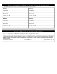 State Form 50404 Solid Waste Land Disposal Facility Permit Application - Indiana, Page 3