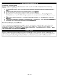 State Form 56087 Quarterly Monitoring Report (Qmr) Cover Sheet and Report Format - Indiana, Page 4