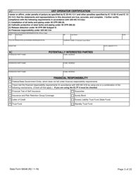 State Form 56548 Initial Registration for Underground Storage Tanks - Indiana, Page 3