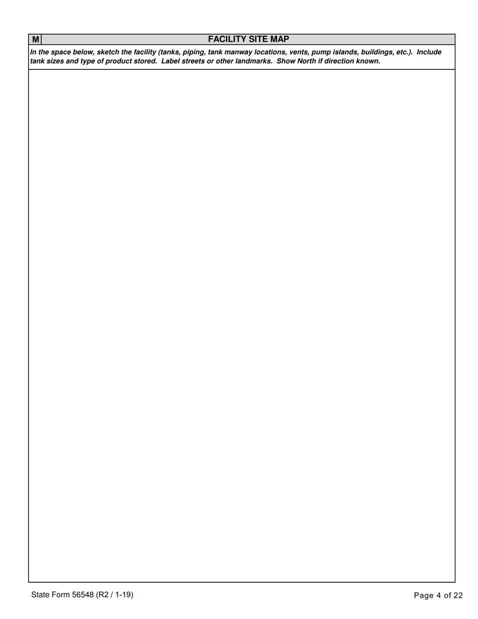 State Form 56548 Initial Registration for Underground Storage Tanks - Indiana, Page 4