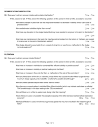 State Form 55262 Stage 2 Operational Evaluation - Treatment Process - Indiana, Page 3