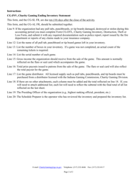 Form CG-INV (State Form 48682) Ending Inventory Statement - Indiana, Page 2