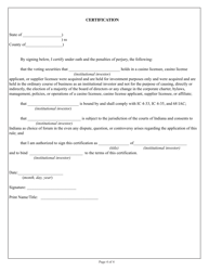 State Form 54342 Institutional Investor Form - Indiana, Page 4