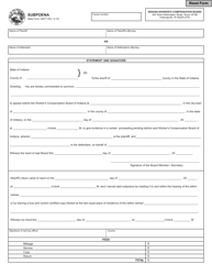 State Form 34877 Subpoena - Indiana