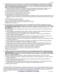 DNR Form 542-4005 Notification Letter for Permit by Rule for Spray Booths - Iowa, Page 2