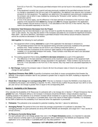 Form MD (DNR Form 542-0948) Non-psd Modeling Determination Form - Iowa, Page 4