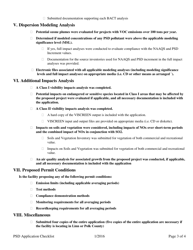 Psd Application Checklist - Iowa, Page 3